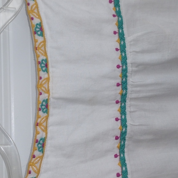 Anthropologies Amika + Kin bisbee embroidered blouse size 10 - Picture 7 of 9